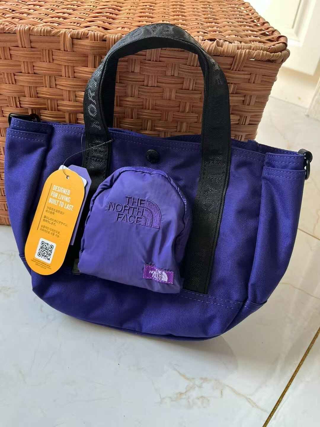 TNF PURPLE LABEL CORDURA Nylon Shoulder Tote Bag