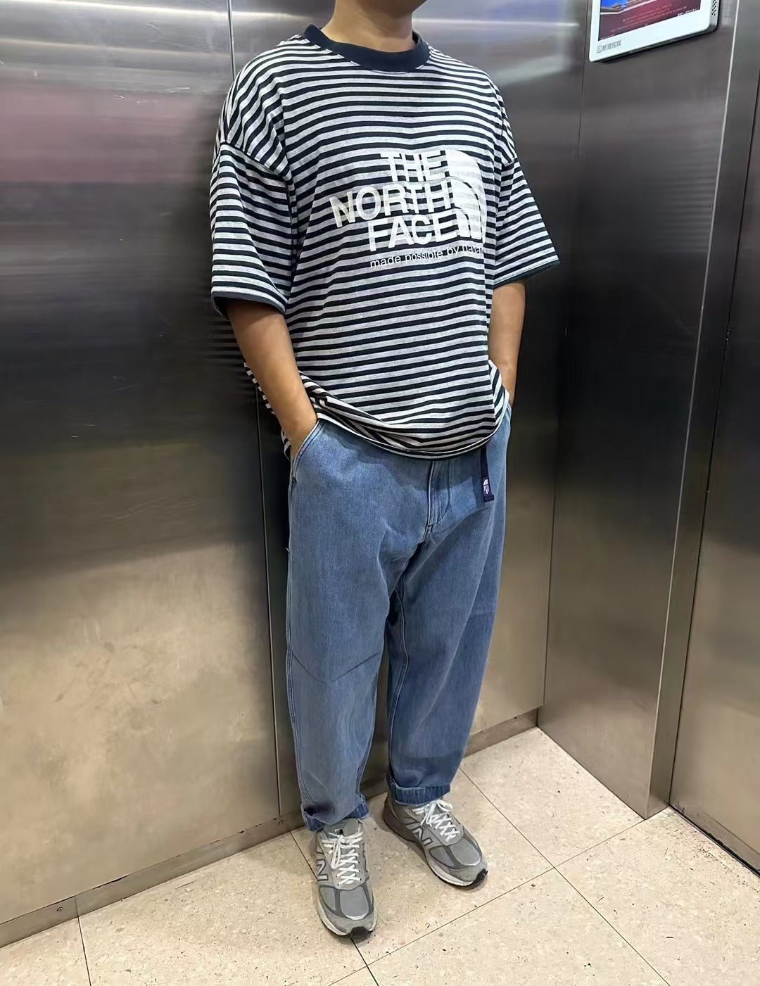 TNF PURPLE LABEL Denim Wide Tapered Field Pants NT5357N - HLY & CHOCCICO