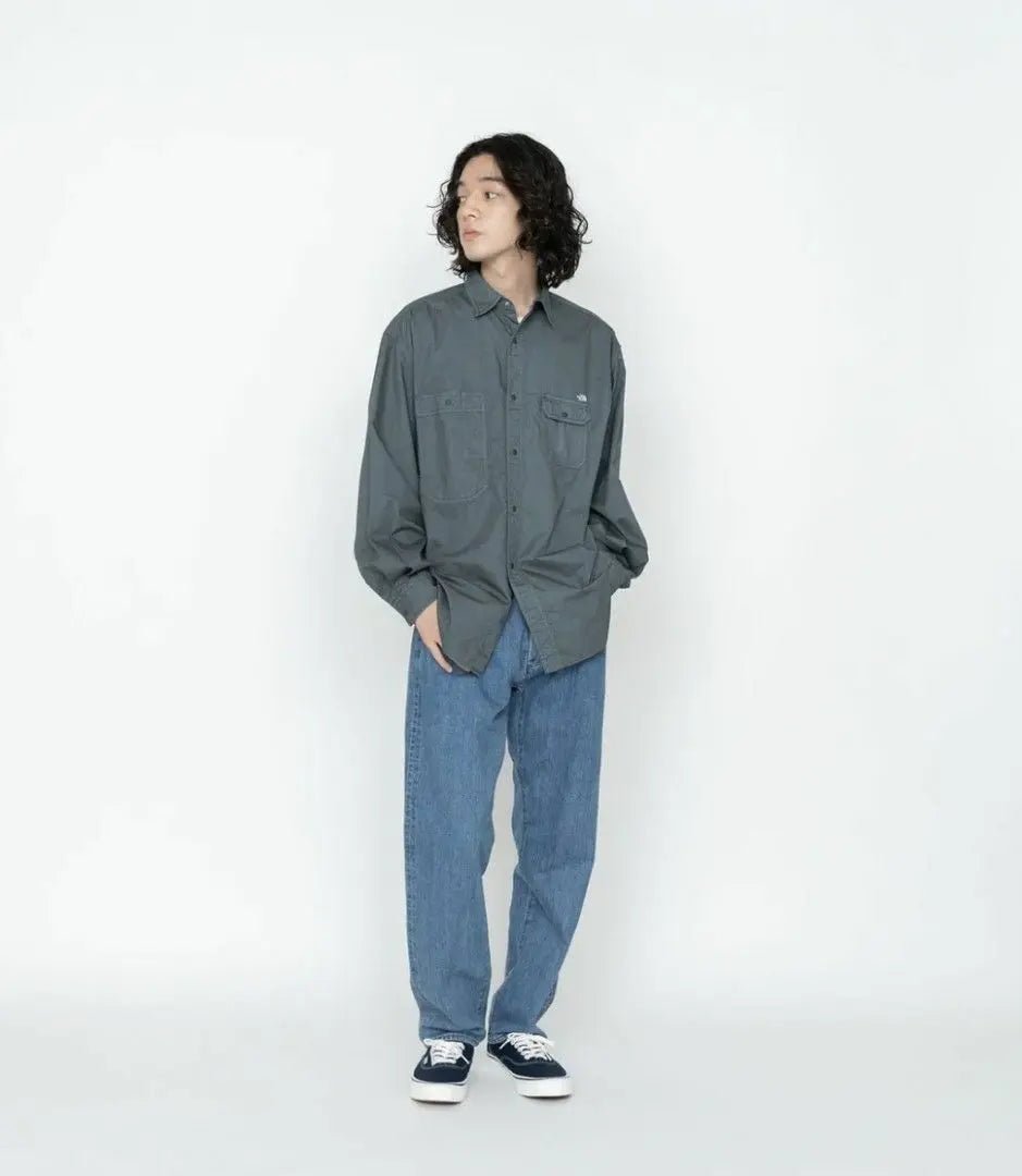 TNF PURPLE LABEL Denim Wide Tapered Field Pants NT5357N - HLY & CHOCCICO