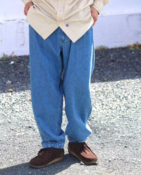 TNF PURPLE LABEL Denim Wide Tapered Field Pants NT5357N HLY & CHOCCICO