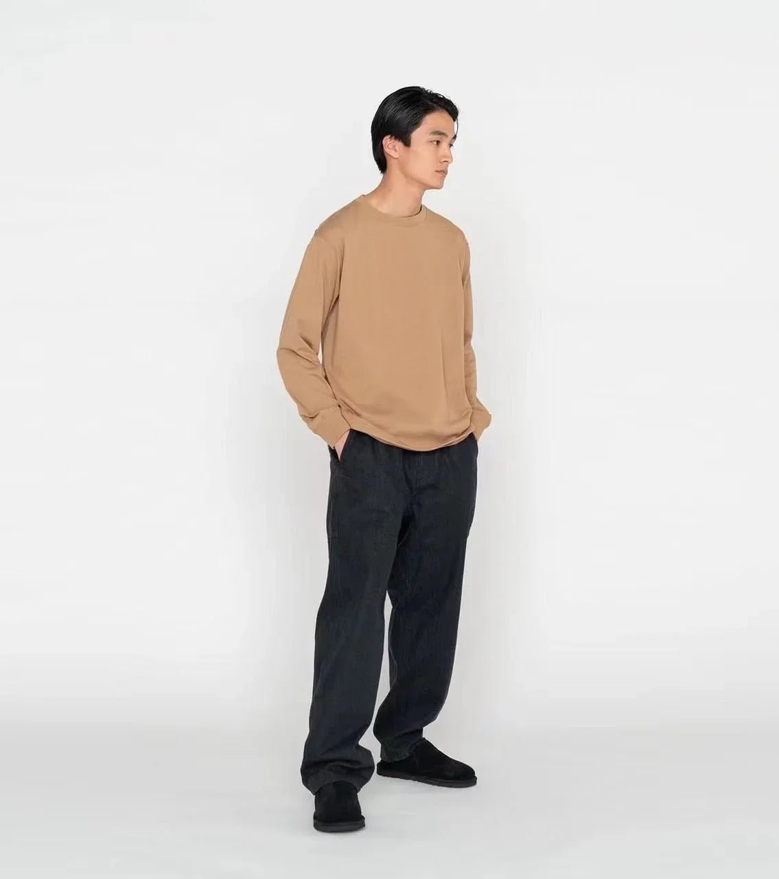 TNF PURPLE LABEL Field Long Sleeve Tee [ NT3350N ] - HLY &amp; CHOCCICO