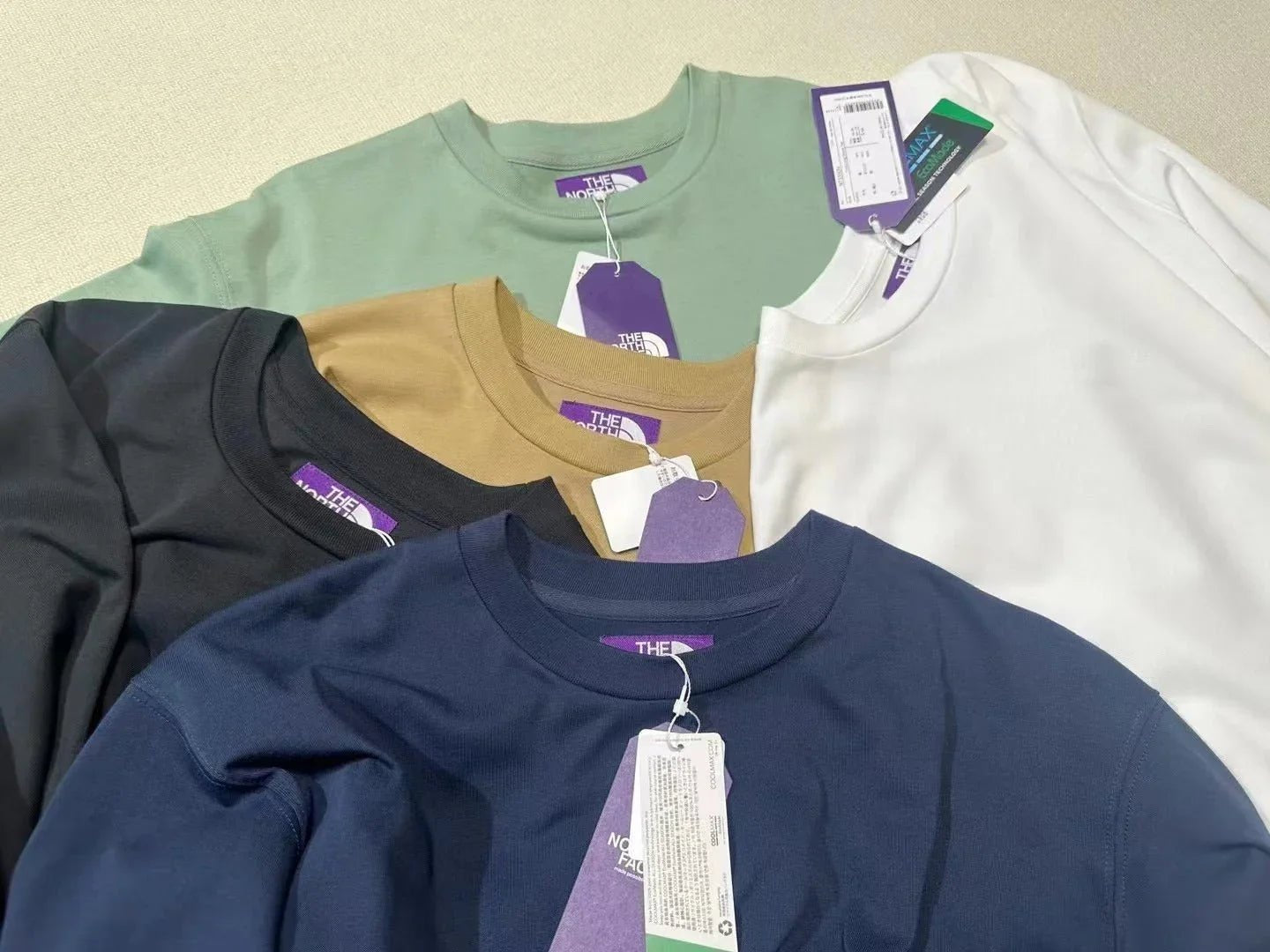 TNF PURPLE LABEL Field Long Sleeve Tee [ NT3350N ] - HLY &amp; CHOCCICO
