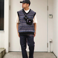 TNF PURPLE LABEL LABEL GORE-TEX INFINIUM™ Fair Isle Vest NT6301N - HLY & CHOCCICO