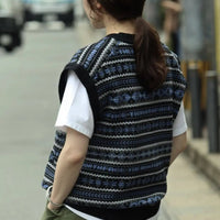 TNF PURPLE LABEL LABEL GORE-TEX INFINIUM™ Fair Isle Vest NT6301N - HLY & CHOCCICO