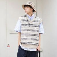 TNF PURPLE LABEL LABEL GORE-TEX INFINIUM™ Fair Isle Vest NT6301N - HLY & CHOCCICO