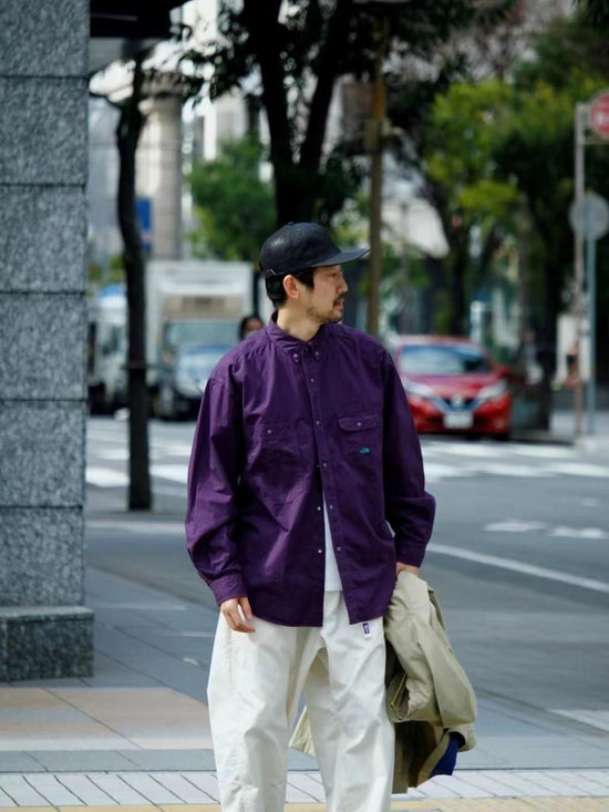 TNF PURPLE LABEL Lightweight Twill BD Work Shirt NT3202N