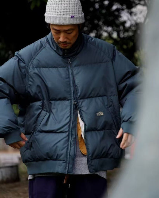 限定款TNF PURPLE LABEL  Lightweight Twill Mountain Down Jacket ND2265N HLY & CHOCCICO