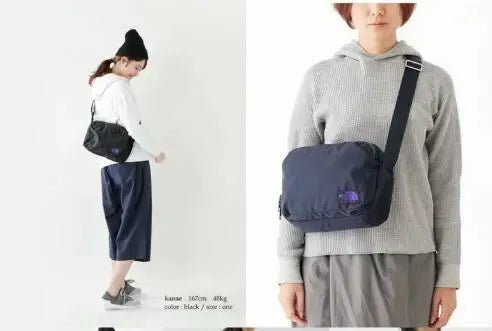 TNF PURPLE LABEL LIMONTA Nylon Shoulder Bag | NN7765N ✨The buckle is silver, not black