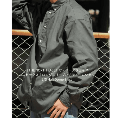 TNF PURPLE LABEL L/S Half Dome Shirt NR12450 - HLY &amp; CHOCCICO