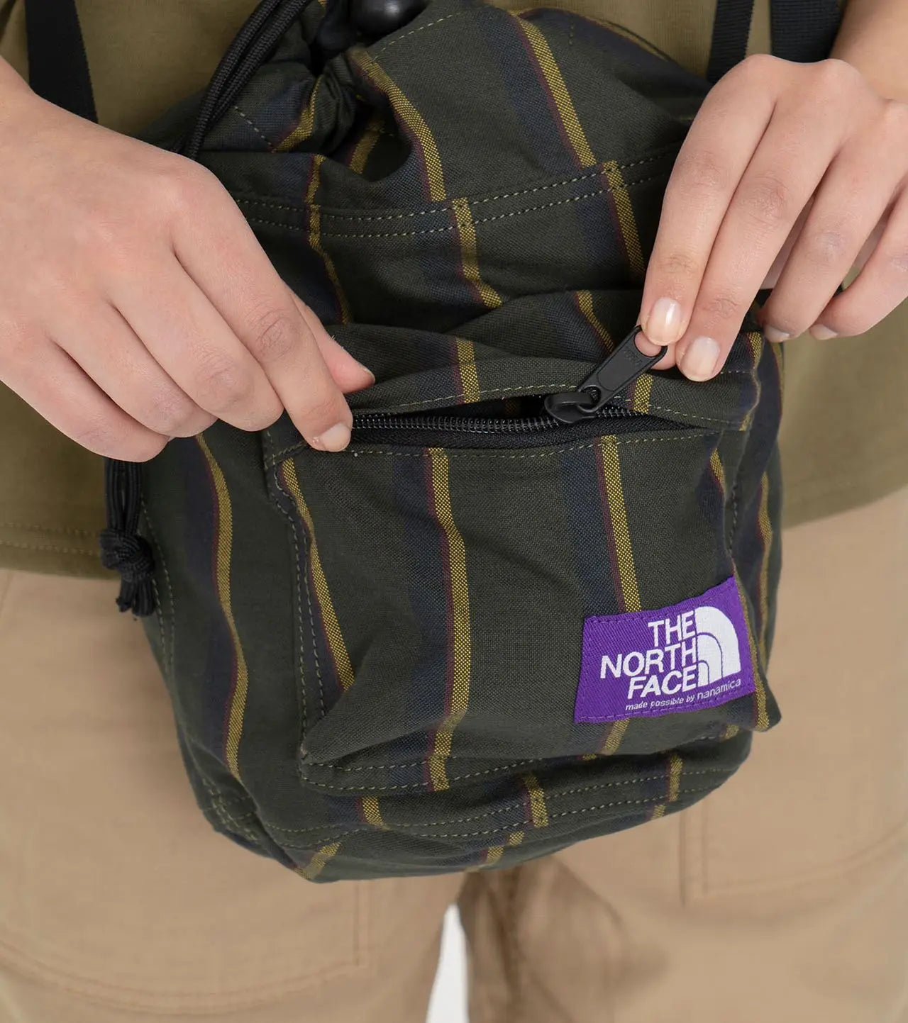 TNF PURPLE LABEL Regimental Stripe 機能斜揹袋 HLY & CHOCCICO