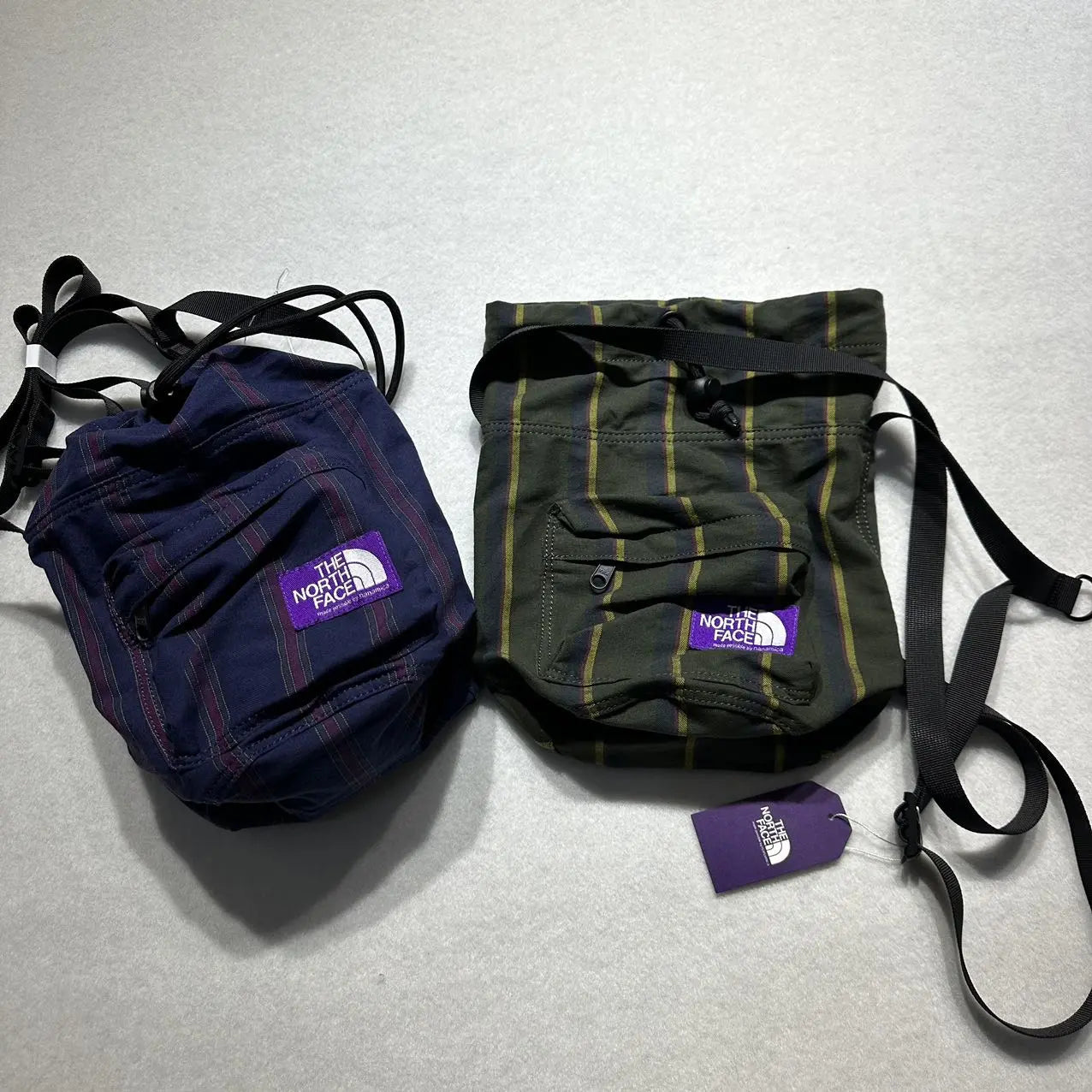 TNF PURPLE LABEL Regimental Stripe 機能斜揹袋 HLY & CHOCCICO