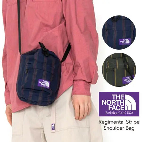 TNF PURPLE LABEL Regimental Stripe Functional Crossbody Bag