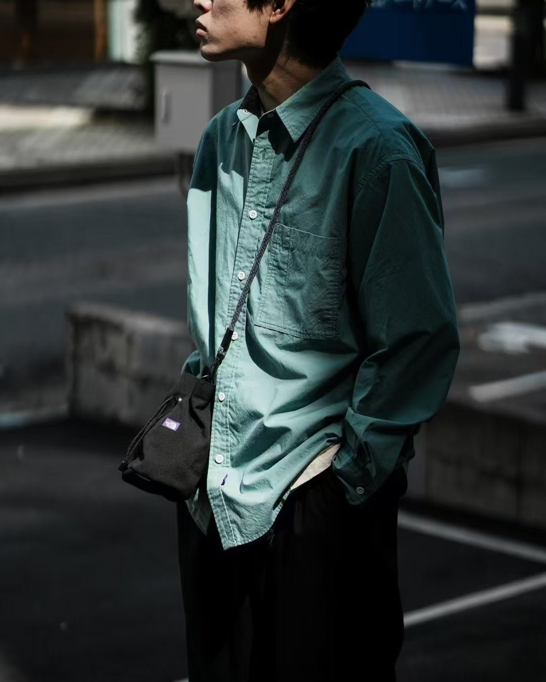 TNF PURPLE LABEL Regular Collar Field Shirt NT3432N