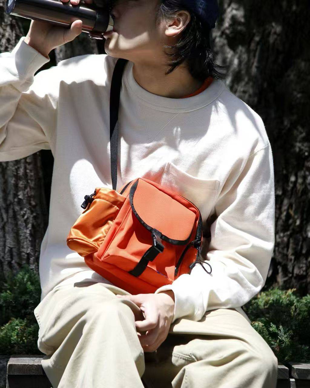 TNF PURPLE LABEL Stroll Shoulder Bag - HLY & CHOCCICO