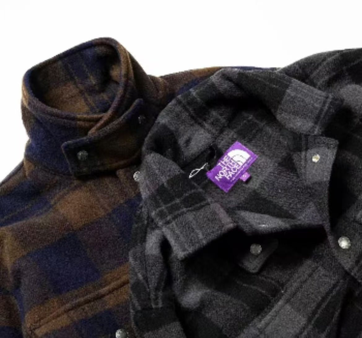 TNF PURPLE LABEL Wool Field CPO Jacket - HLY & CHOCCICO