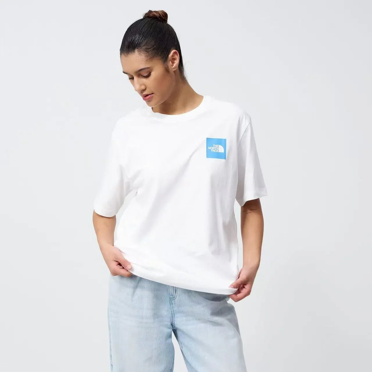 TNF Relaxed Puzzle Box Logo Tee - HLY &amp; CHOCCICO