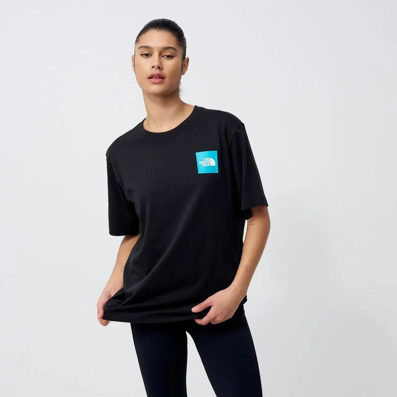 TNF Relaxed Puzzle Box Logo Tee - HLY &amp; CHOCCICO