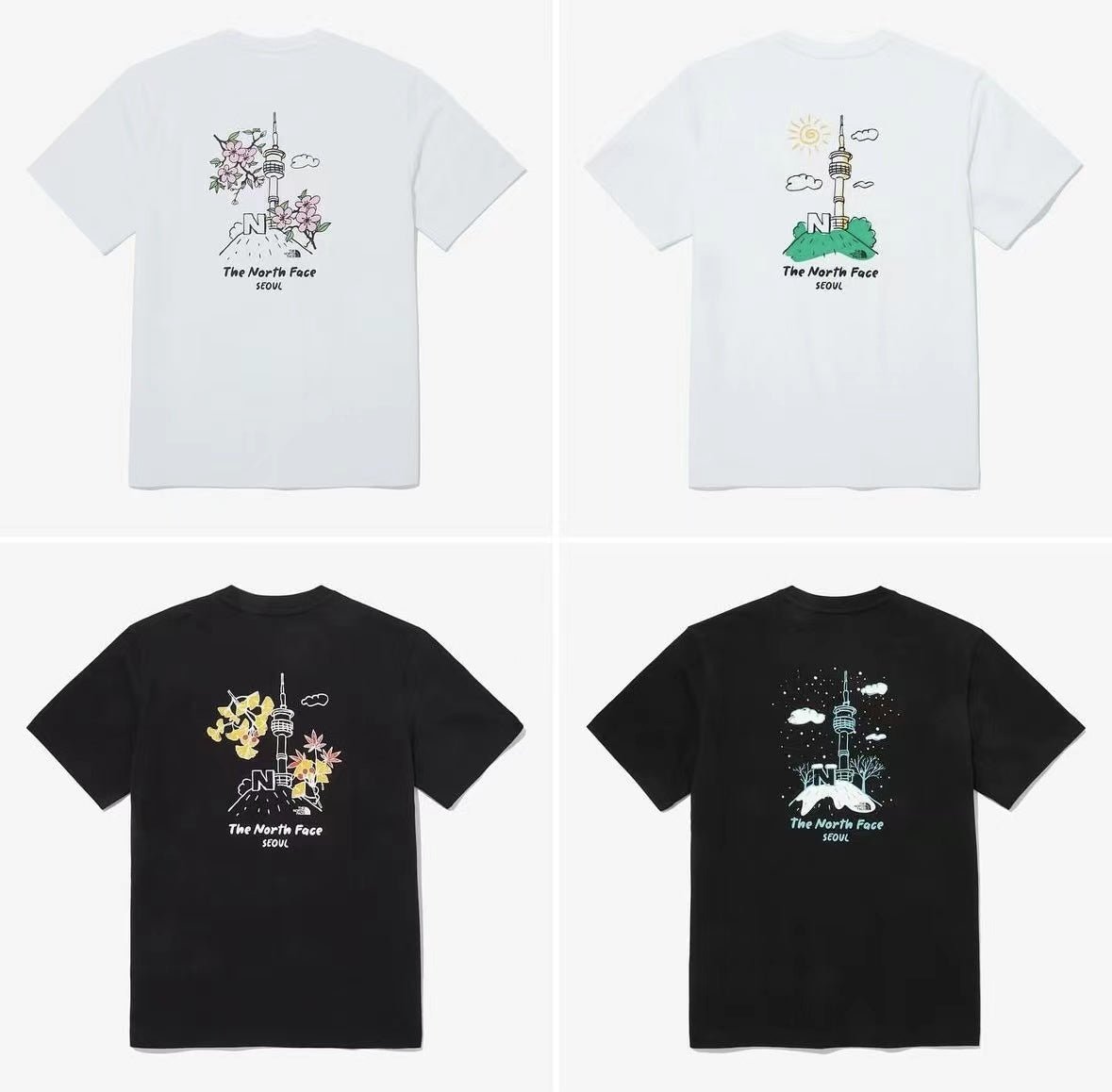 TNF Seoul four seasons Tee -4 Color - HLY & CHOCCICO