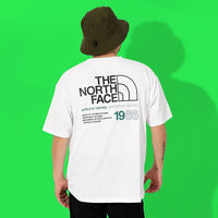 TNF Short Sleeve ES66 Logo Wide Tee - HLY & CHOCCICO