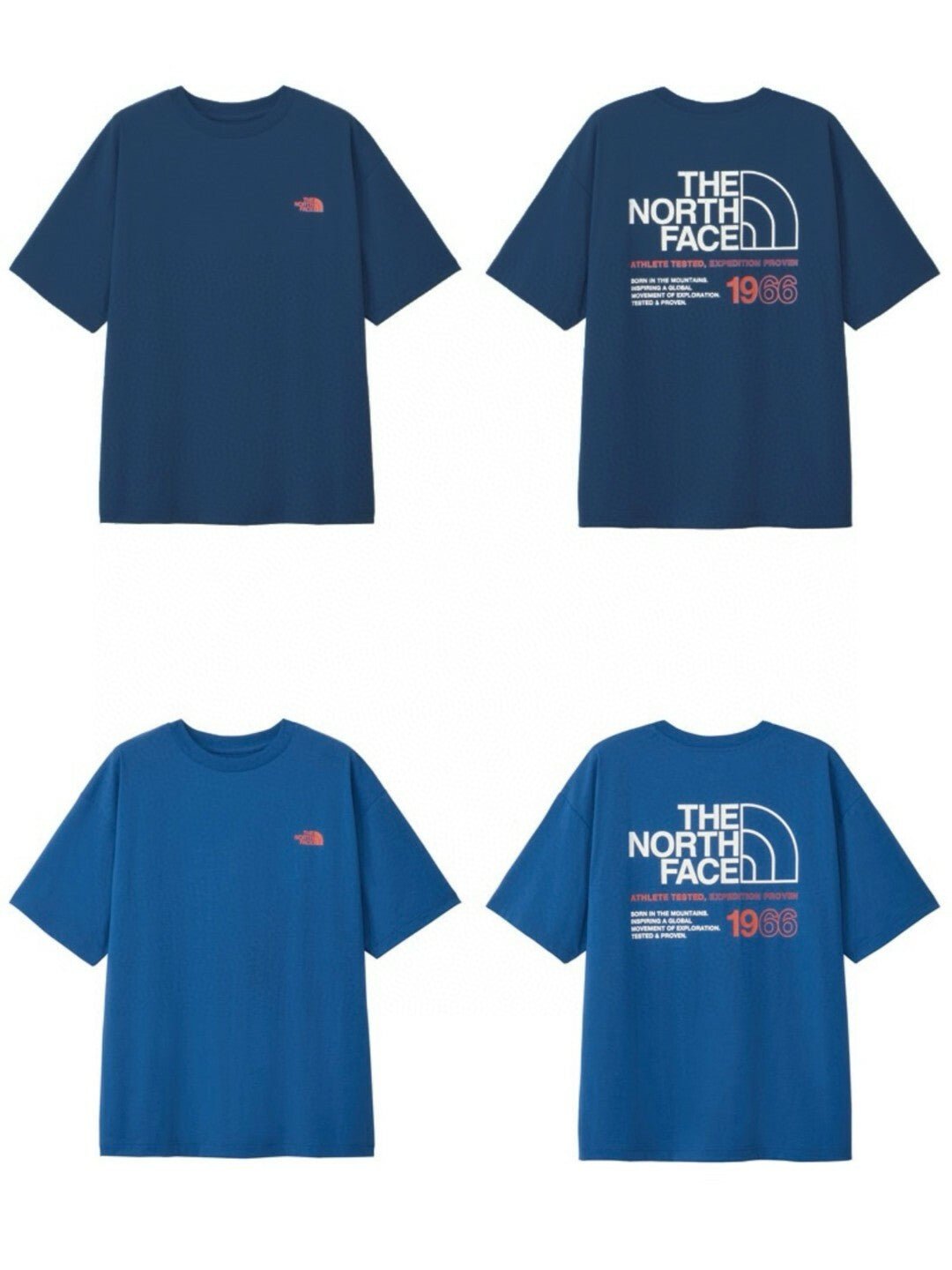 TNF Short Sleeve ES66 Logo Wide Tee - HLY & CHOCCICO