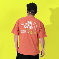 TNF Short Sleeve ES66 Logo Wide Tee - HLY & CHOCCICO