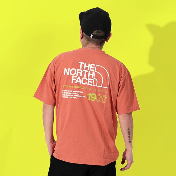 TNF Short Sleeve ES66 Logo Wide Tee - HLY & CHOCCICO