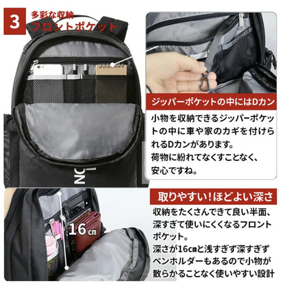 日本直送TNF Small Function Full Pocket Large 19L Backpack - HLY &amp; CHOCCICO