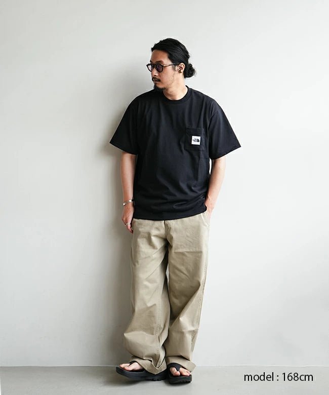 日本直送TNF Square Logo Pocket Tee（日版） HLY & CHOCCICO