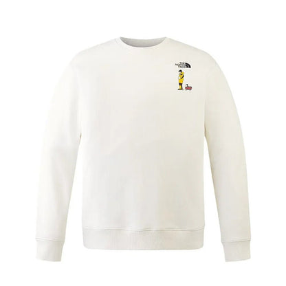 TNF Uncle Belly Fun Print Sweatshirt - HLY &amp; CHOCCICO