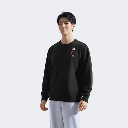 TNF Uncle Belly Fun Print Sweatshirt - HLY &amp; CHOCCICO