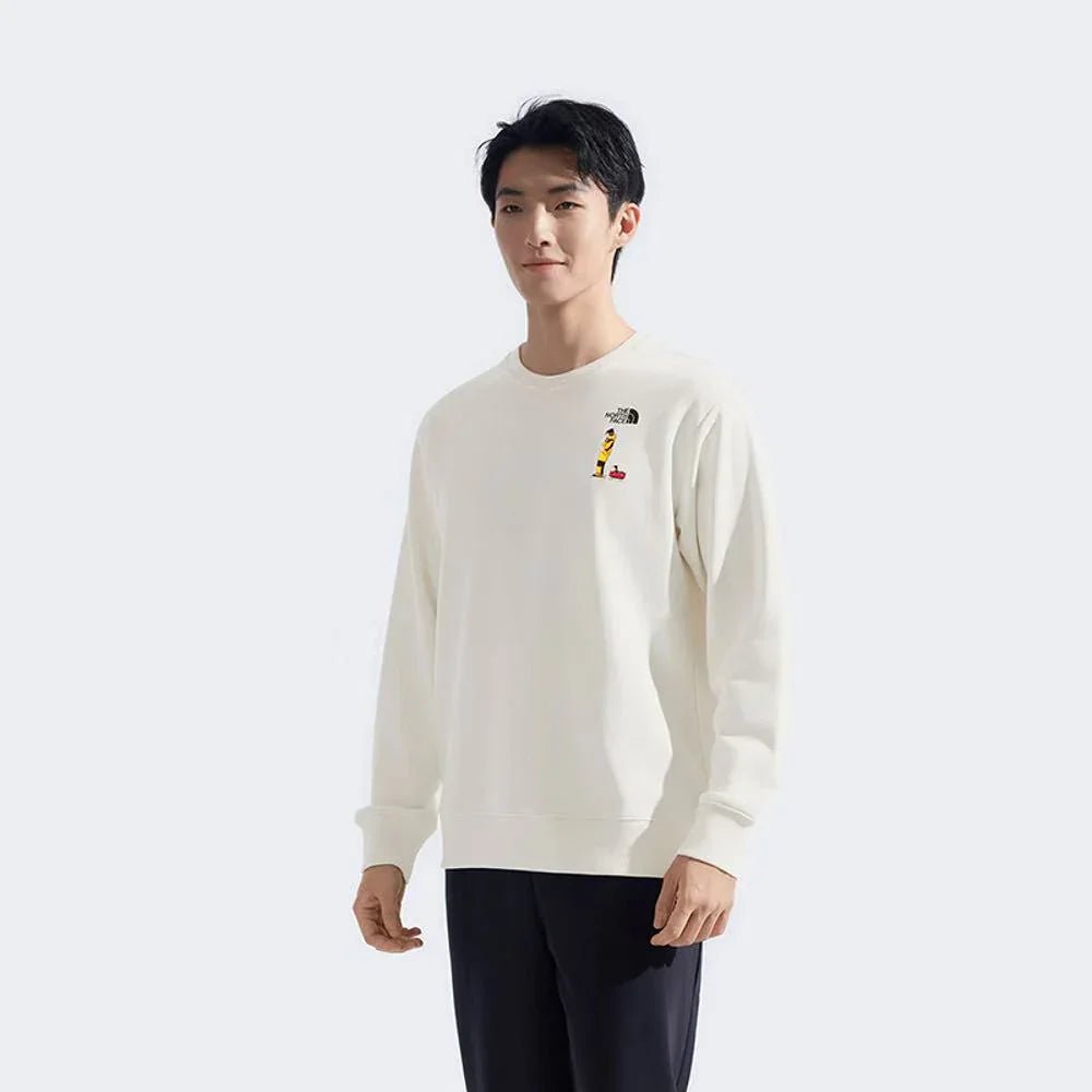 TNF Uncle Belly Fun Print Sweatshirt - HLY &amp; CHOCCICO