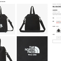 TNF WHITE LABEL BUCKET BAG MINI 雙提手斜孭迷你水桶袋 - HLY & CHOCCICO