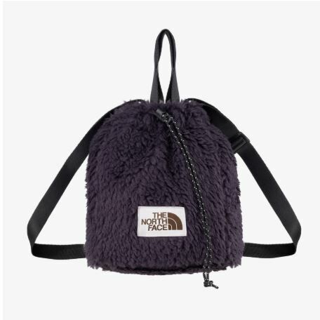 TNF WHITE LABELFLEECE BUCKET BAG- 4 Colors Directly from Korea