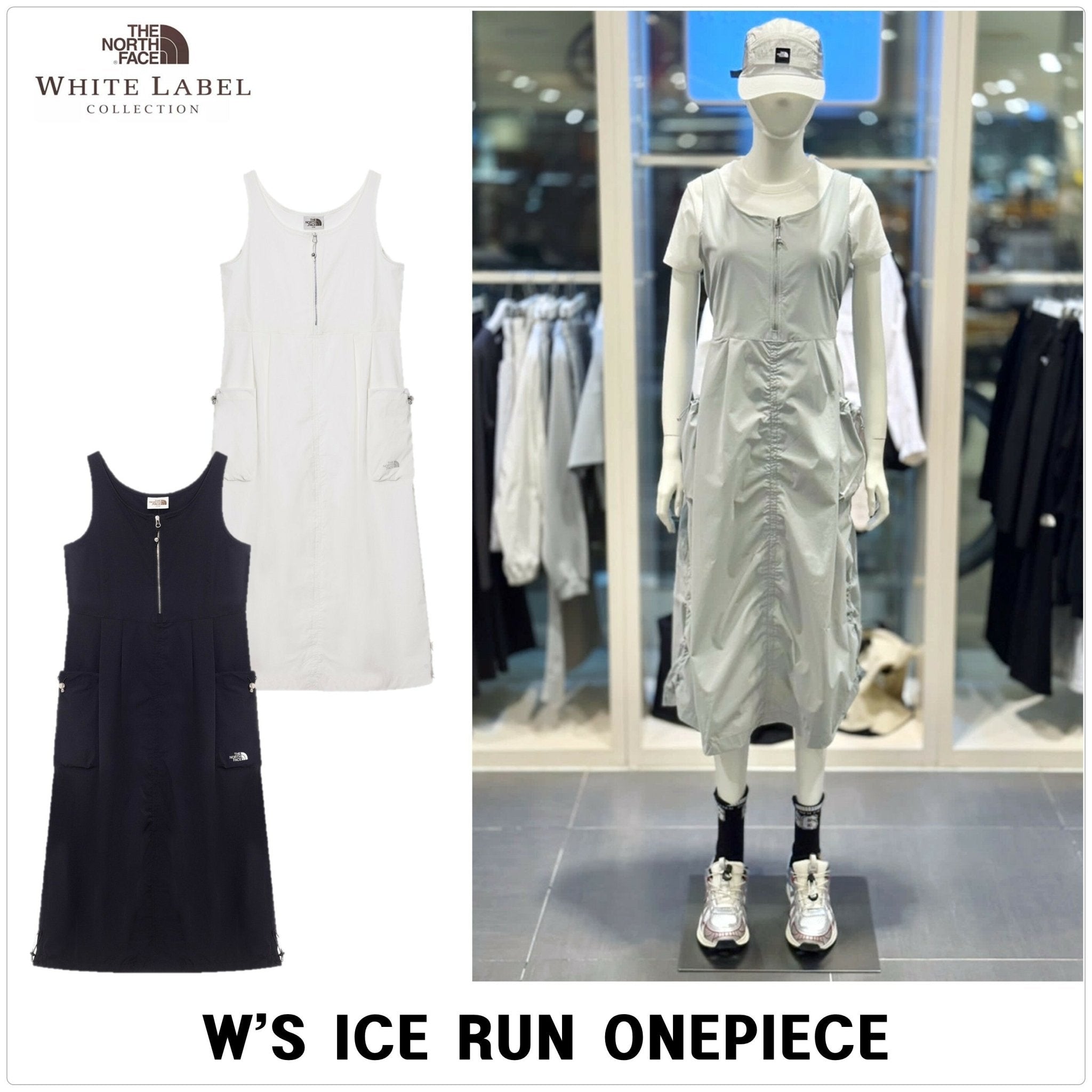韓國直送TNF W's Ice Run Onepiece - HLY & CHOCCICO