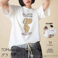 日本直送TOM and JERRY Graphic Tee