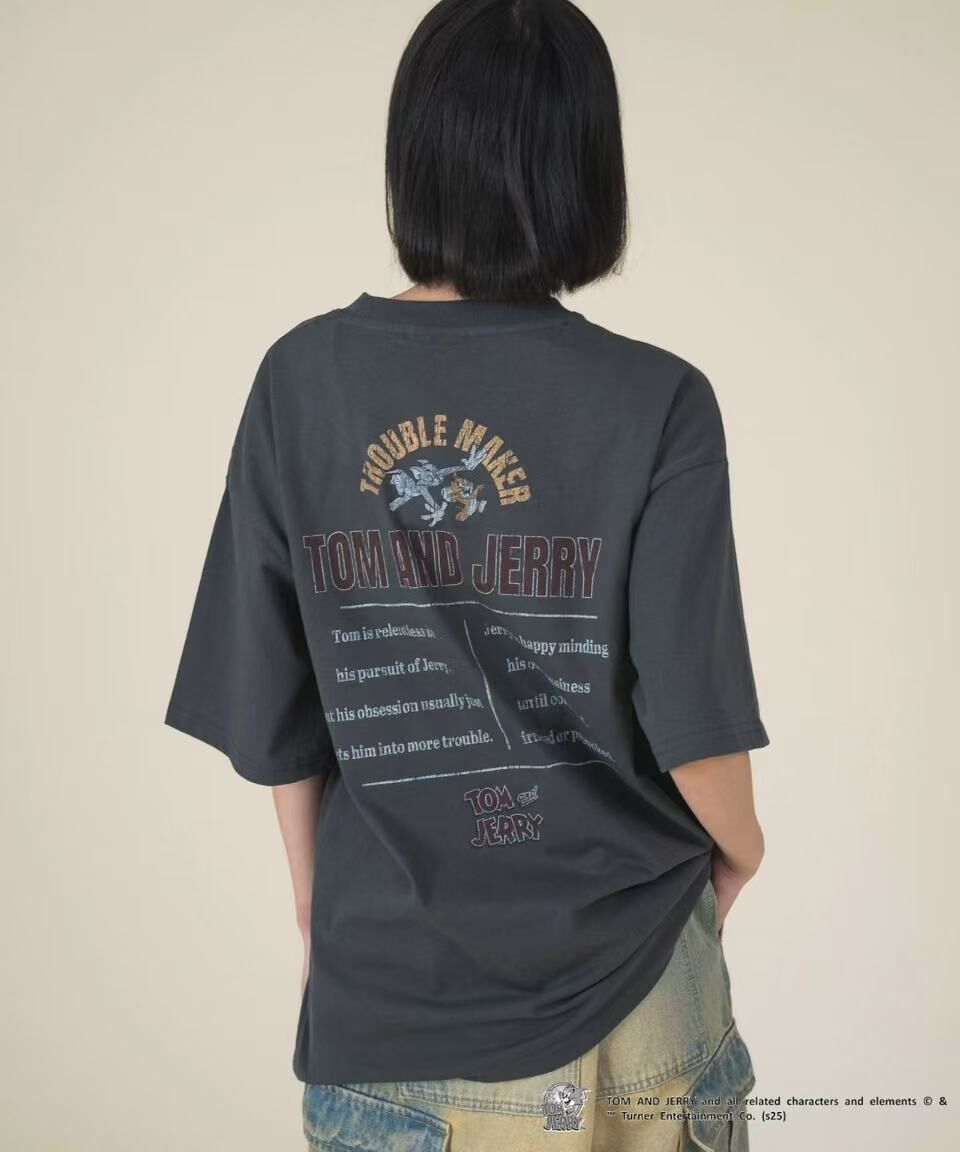 日本直送TOM and JERRY Graphic Tee - HLY & CHOCCICO