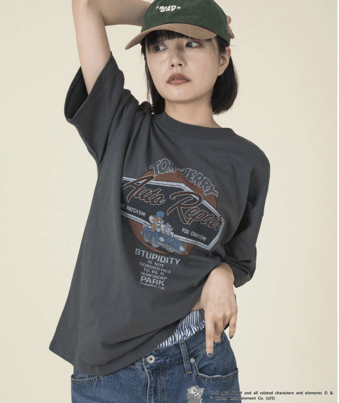 日本直送TOM and JERRY Graphic Tee - HLY & CHOCCICO