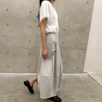 韓國直送Trendy Wide - Leg Skirt Pants - HLY &amp; CHOCCICO