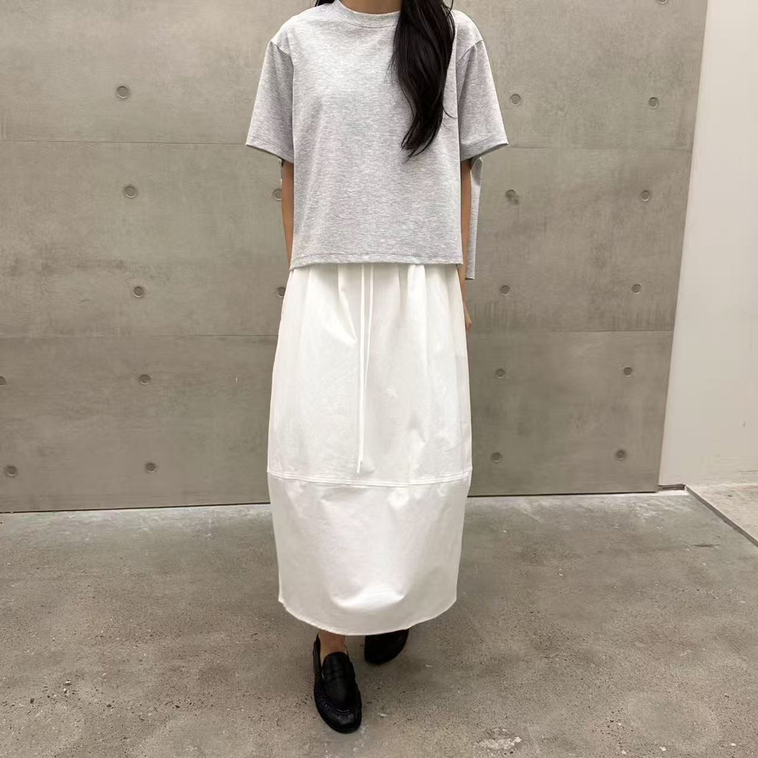 韓國直送Trendy Wide - Leg Skirt Pants - HLY &amp; CHOCCICO
