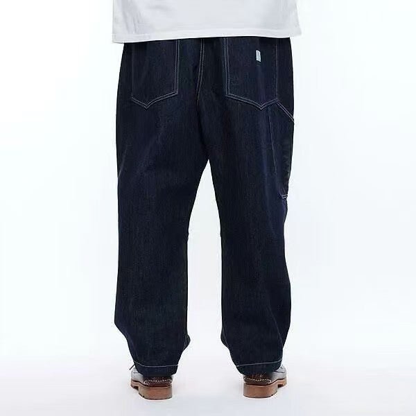 TRIBAL DENIM SARROUEL PANTS - HLY & CHOCCICO