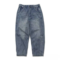 TRIBAL DENIM SARROUEL PANTS - HLY & CHOCCICO