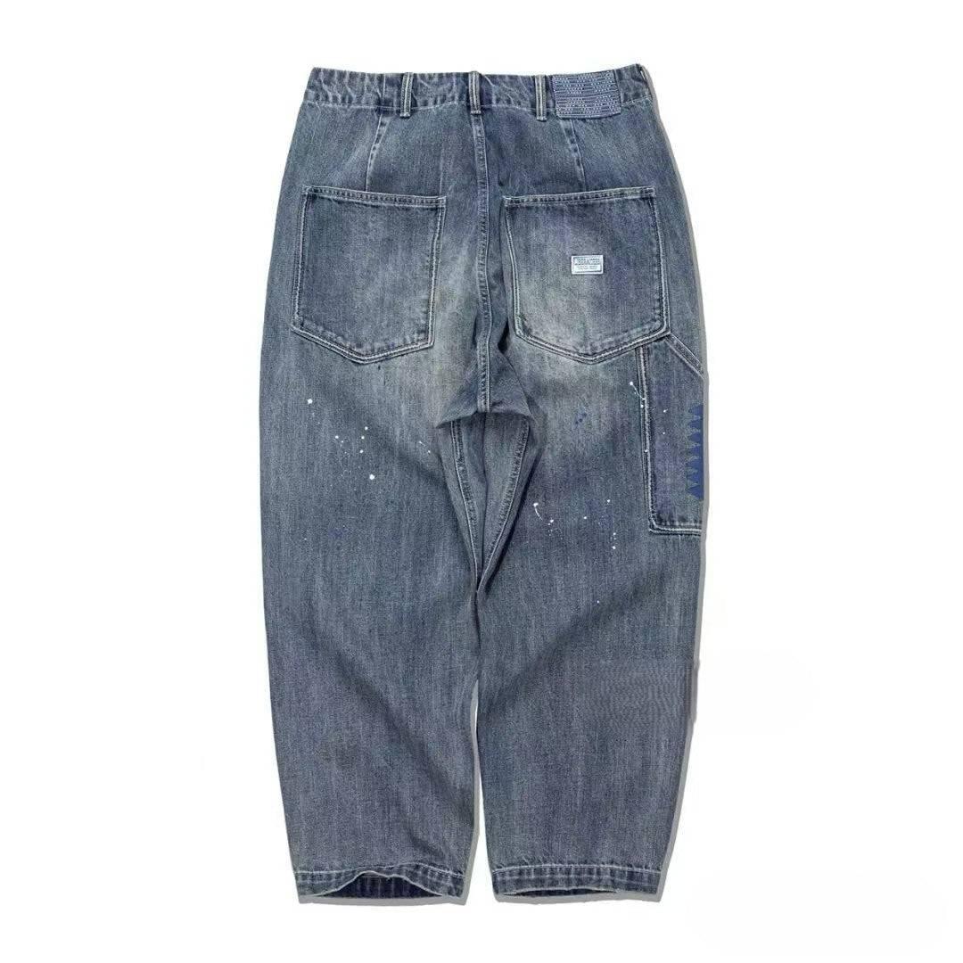 TRIBAL DENIM SARROUEL PANTS - HLY &amp; CHOCCICO