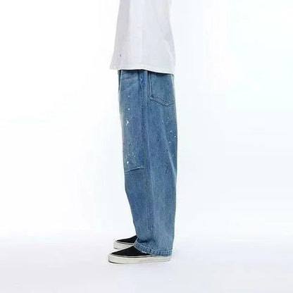 TRIBAL DENIM SARROUEL PANTS - HLY &amp; CHOCCICO