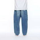 TRIBAL DENIM SARROUEL PANTS - HLY & CHOCCICO
