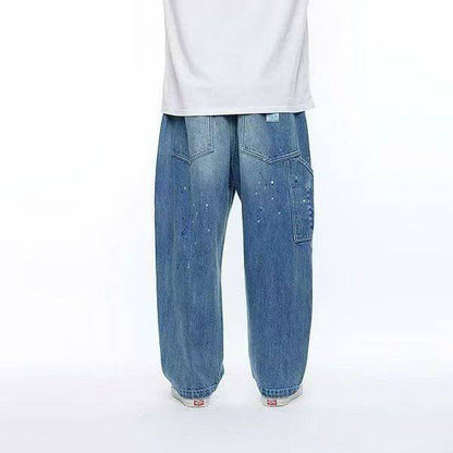 TRIBAL DENIM SARROUEL PANTS - HLY &amp; CHOCCICO