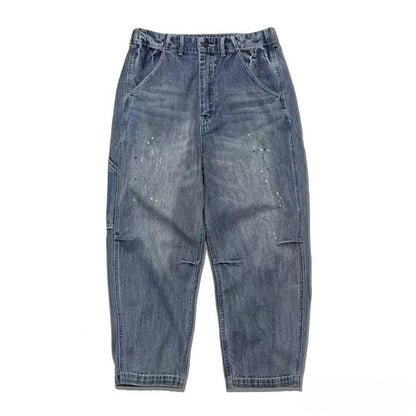 TRIBAL DENIM SARROUEL PANTS - HLY &amp; CHOCCICO