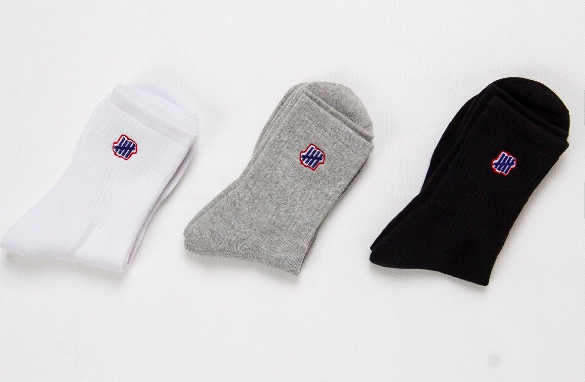 Undefeated  Socks (1 Set 3 對 ) 🌟3款選擇 HLY & CHOCCICO