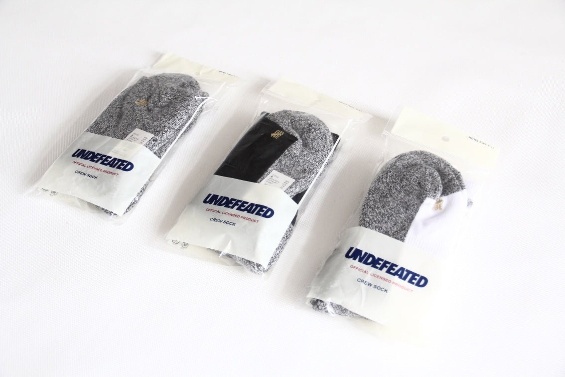 Undefeated  Socks (1 Set 3 對 ) 🌟3款選擇 HLY & CHOCCICO