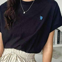 日本直送U.S. POLO ASSN French Sleeve Tee