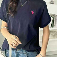 日本直送U.S. POLO ASSN French Sleeve Tee